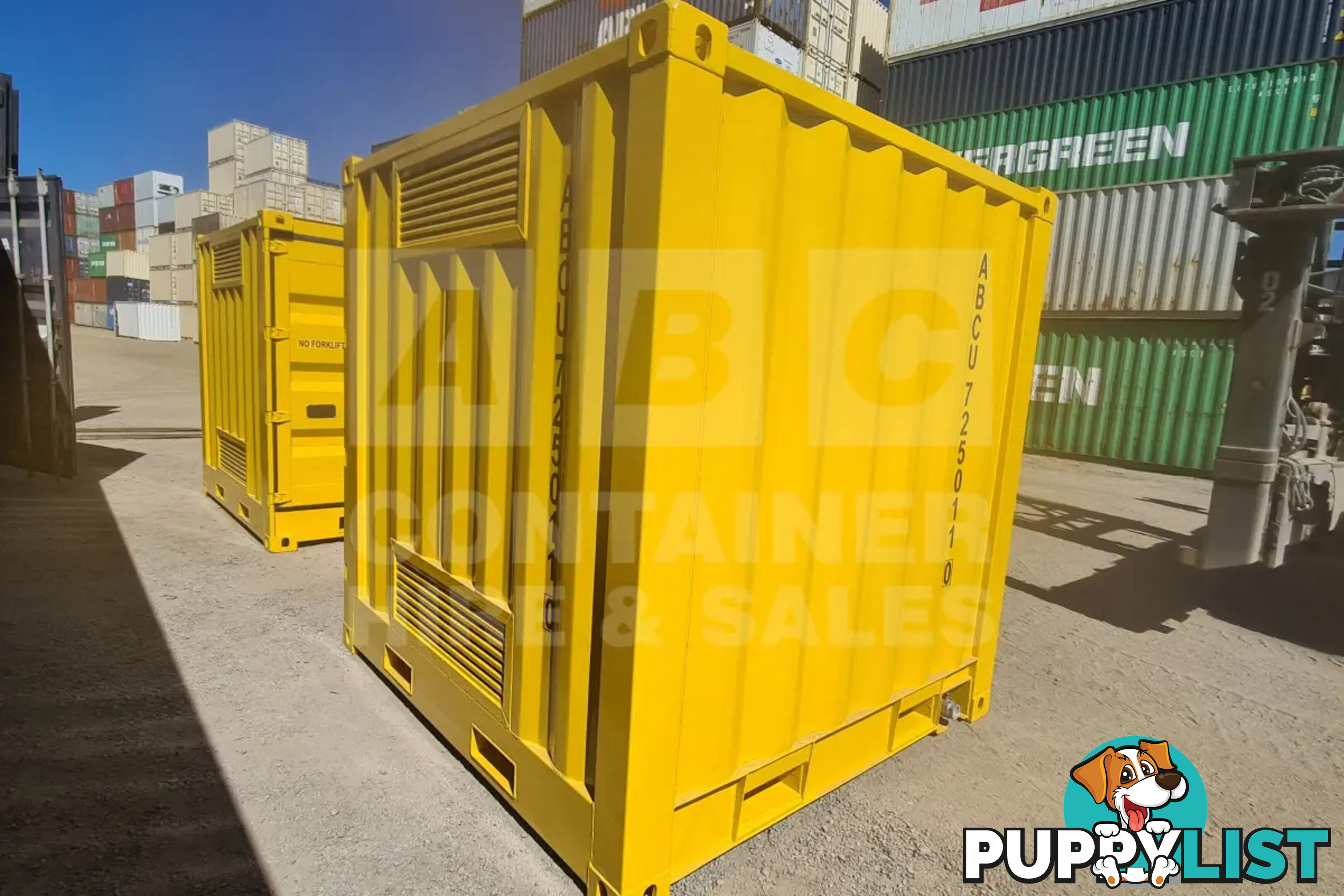 8' DANGEROUS GOODS SHIPPING CONTAINER (4 CORNER POST)