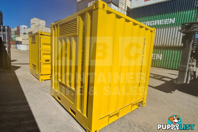 8' DANGEROUS GOODS SHIPPING CONTAINER (4 CORNER POST)