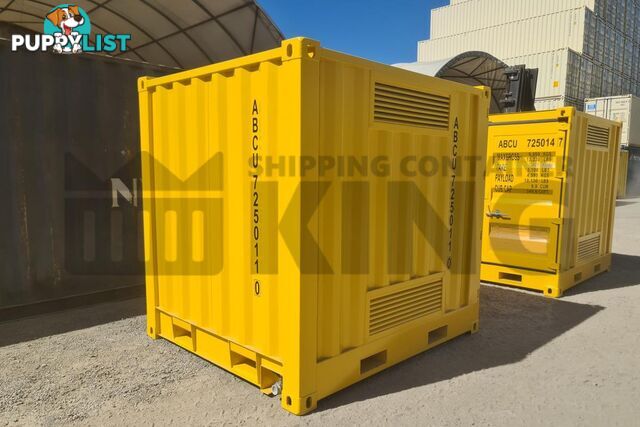 8' DANGEROUS GOODS SHIPPING CONTAINER (4 CORNER POST)