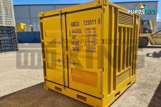 8' DANGEROUS GOODS SHIPPING CONTAINER (4 CORNER POST)