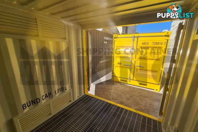 8' DANGEROUS GOODS SHIPPING CONTAINER (4 CORNER POST)