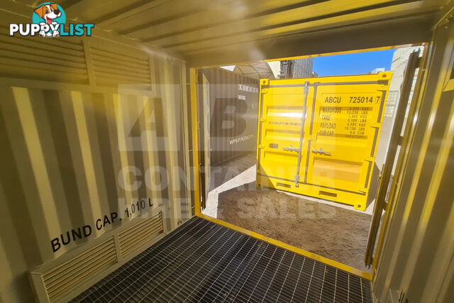 8' DANGEROUS GOODS SHIPPING CONTAINER (4 CORNER POST)