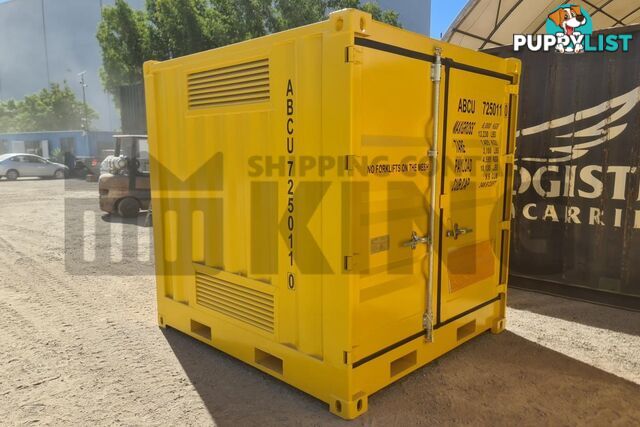 8' DANGEROUS GOODS SHIPPING CONTAINER (4 CORNER POST)