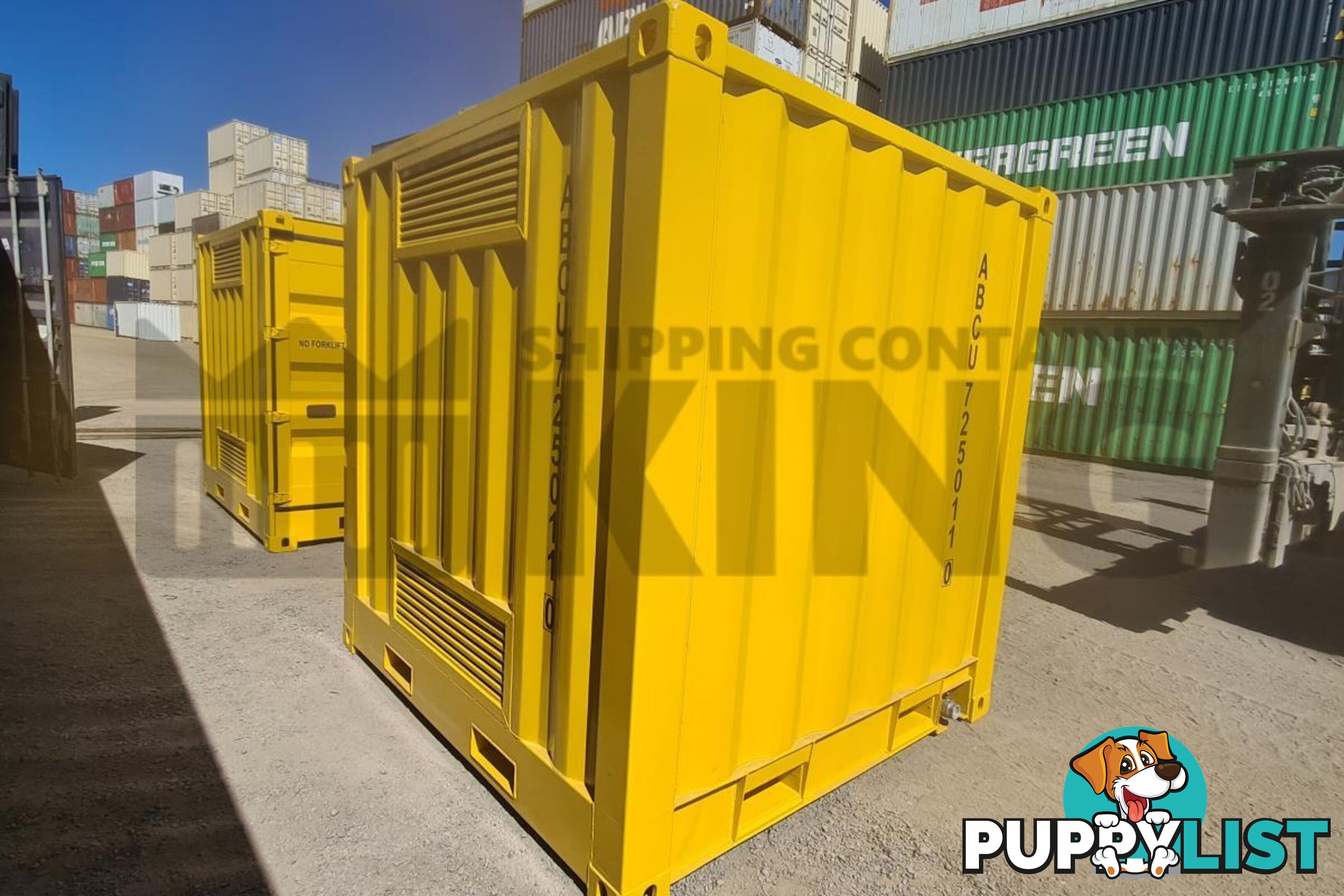 8' DANGEROUS GOODS SHIPPING CONTAINER (4 CORNER POST)