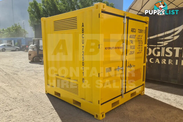 8' DANGEROUS GOODS SHIPPING CONTAINER (4 CORNER POST)