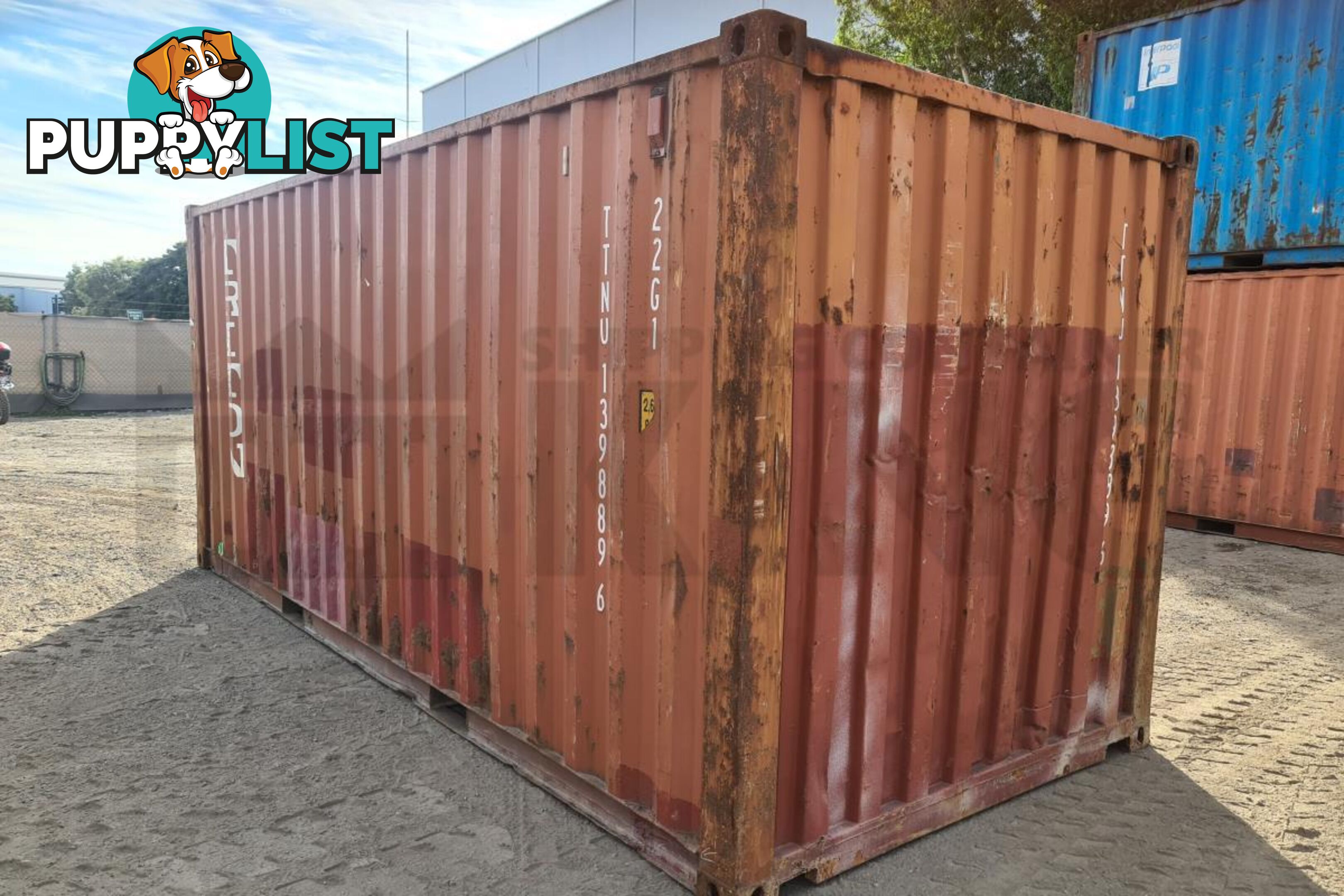 20' STANDARD HEIGHT SHIPPING CONTAINER - in Childers