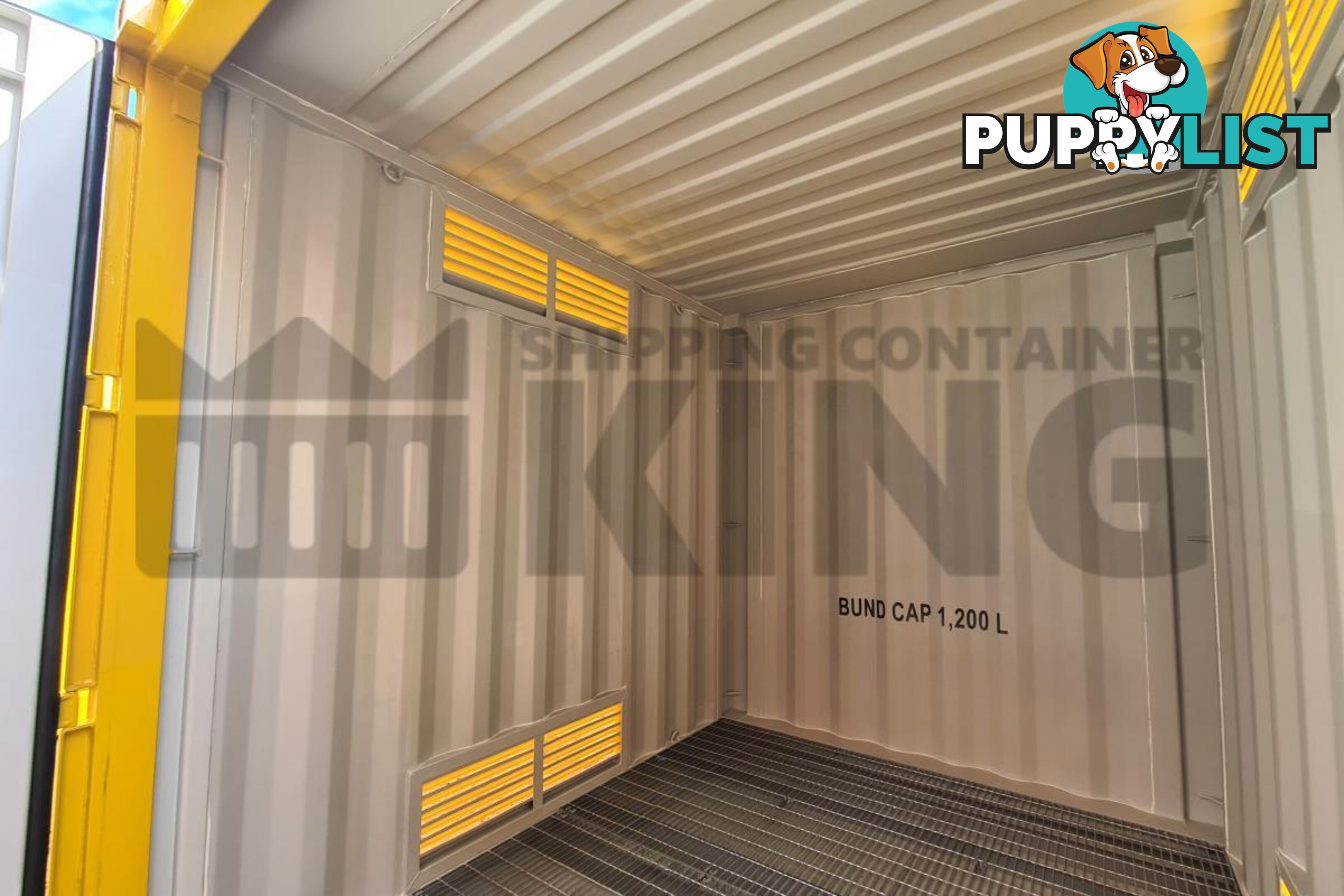 PAIR OF 10' HC DANGEROUS GOODS CONTAINERS (2 X 4 POST 10' DG'S)