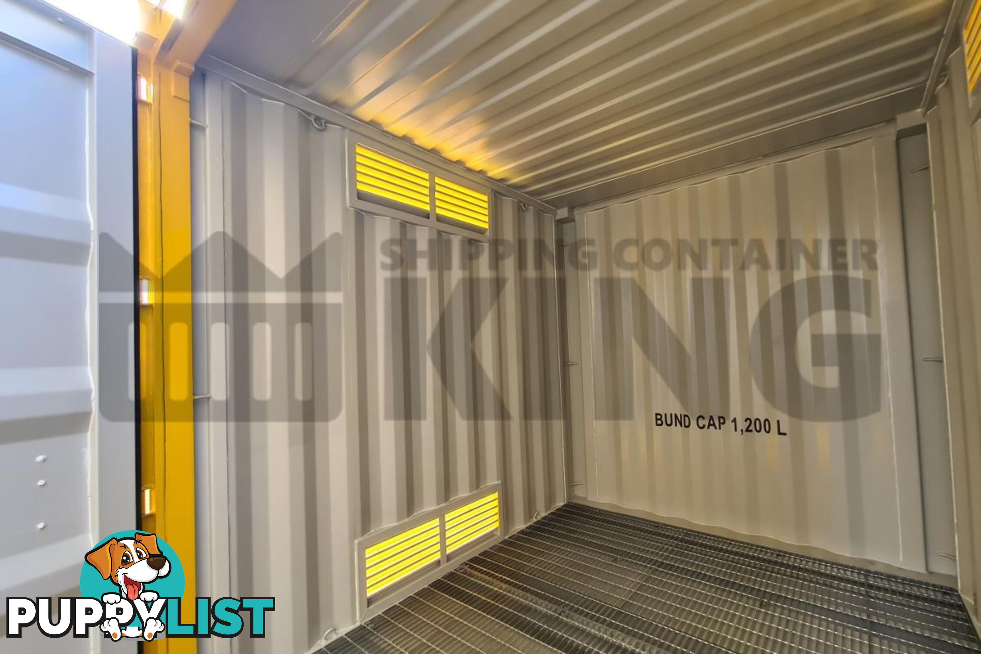 PAIR OF 10' HC DANGEROUS GOODS CONTAINERS (2 X 4 POST 10' DG'S)