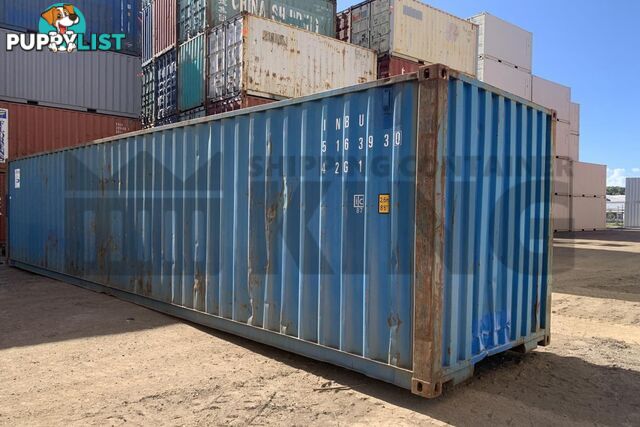 40' STANDARD HEIGHT SHIPPING CONTAINER - in Brisbane