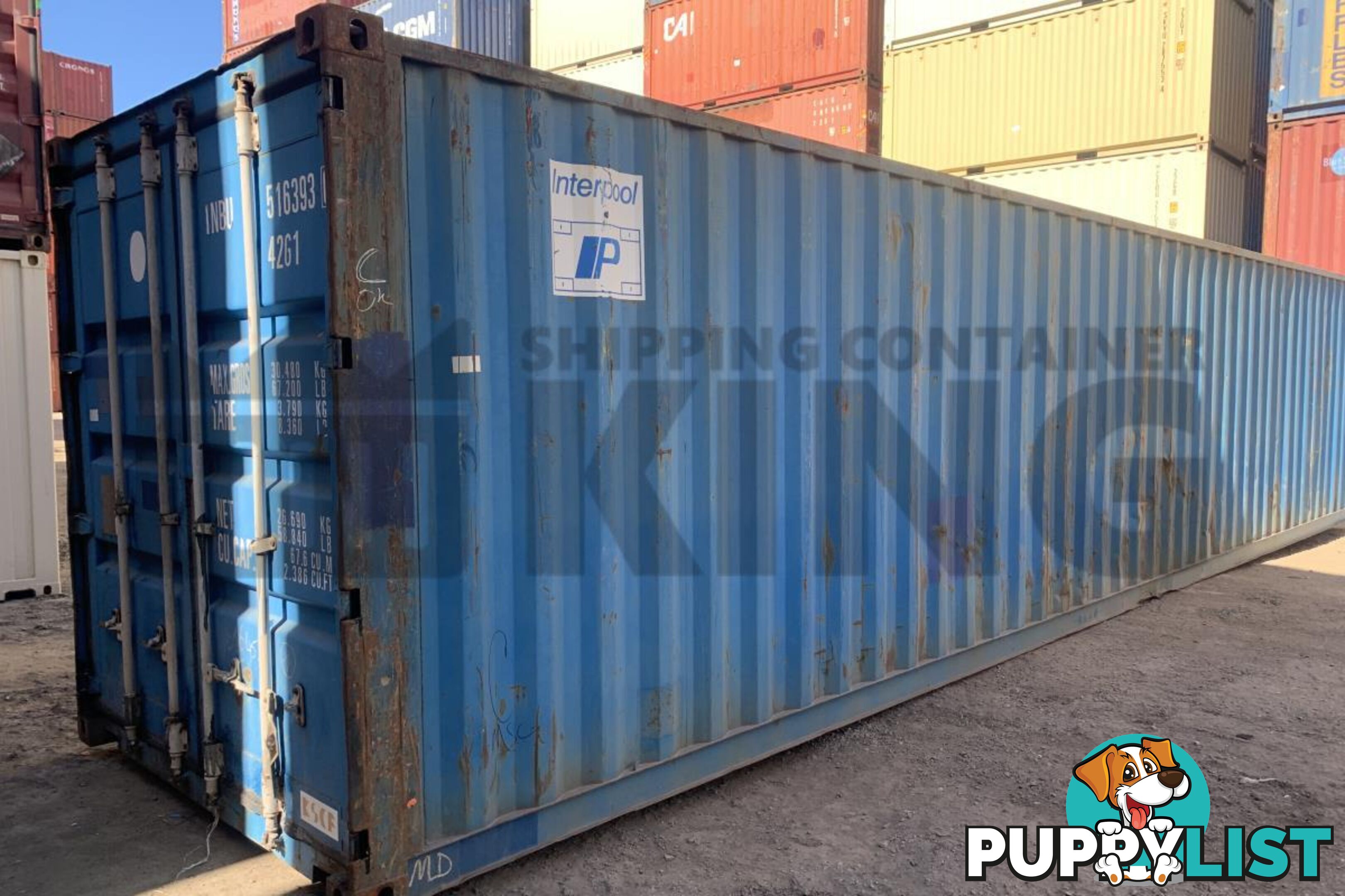 40' STANDARD HEIGHT SHIPPING CONTAINER - in Brisbane