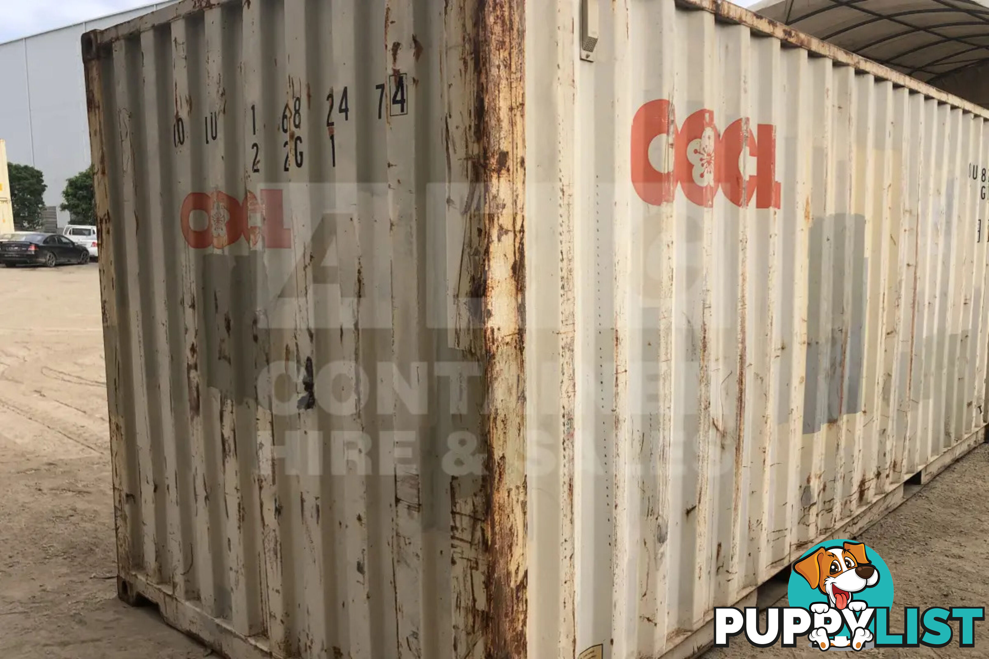 20' STANDARD HEIGHT SHIPPING CONTAINER