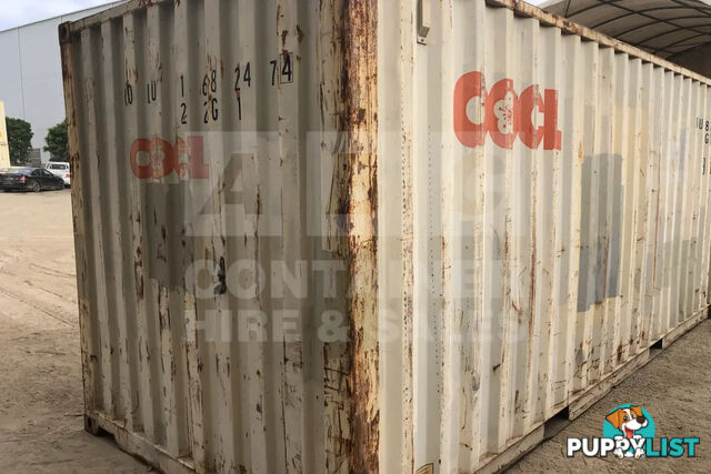 20' STANDARD HEIGHT SHIPPING CONTAINER