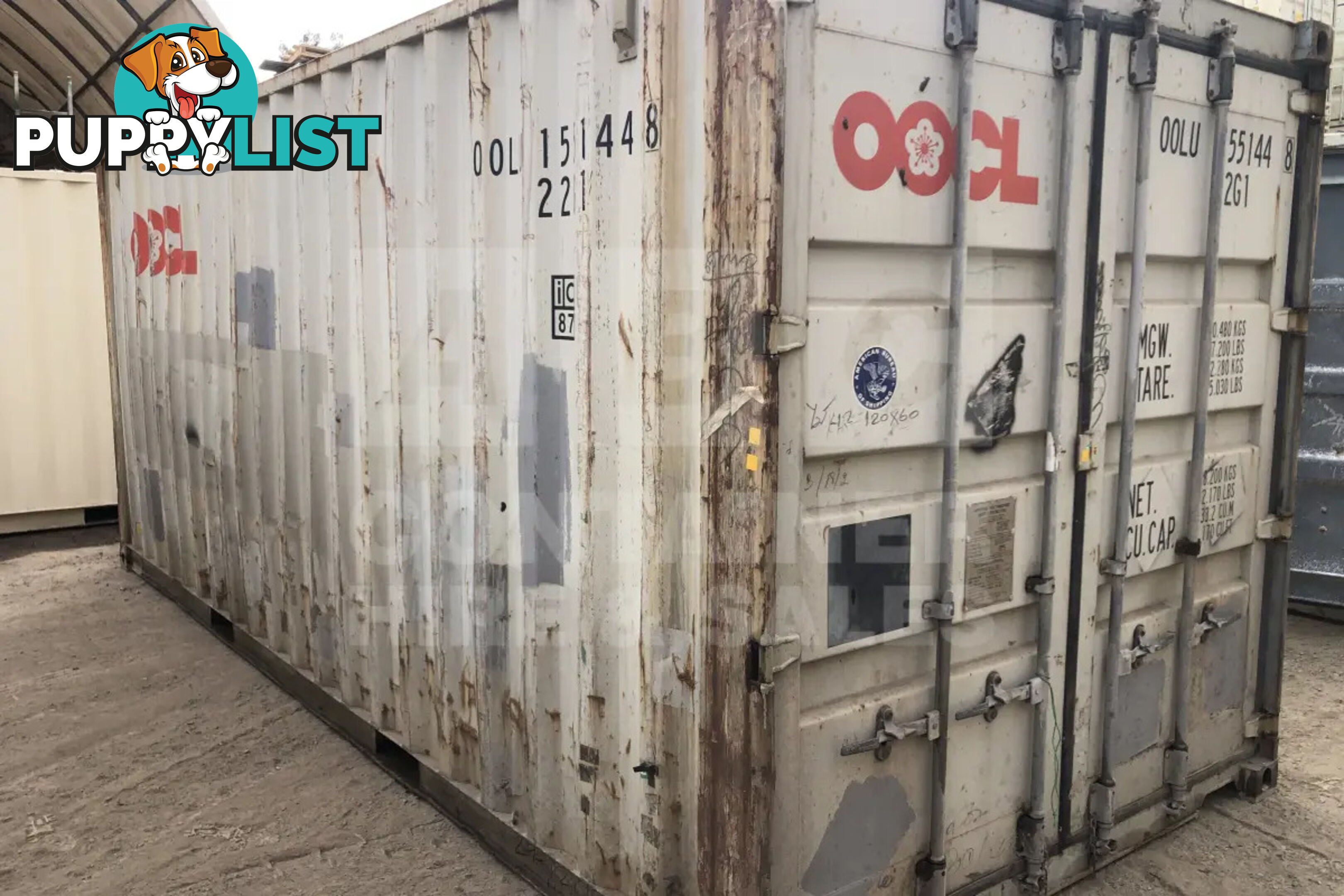 20' STANDARD HEIGHT SHIPPING CONTAINER