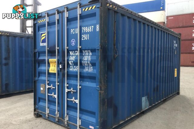 20' HIGH CUBE OPEN TOP SHIPPING CONTAINER (TARP AND BOWS) - in Brisbane