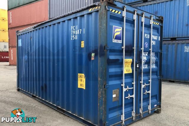 20' HIGH CUBE OPEN TOP SHIPPING CONTAINER (TARP AND BOWS) - in Brisbane