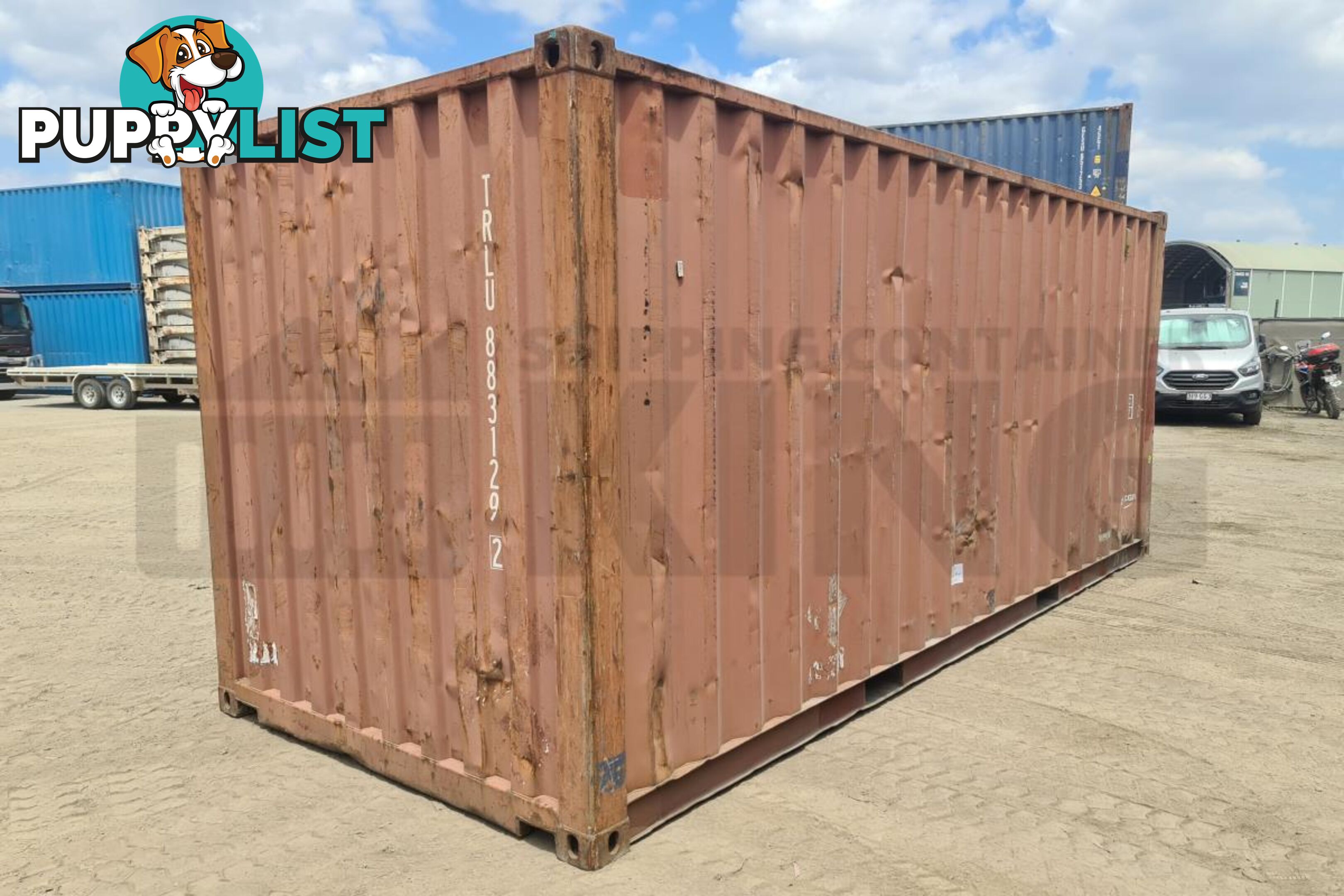 20' STANDARD HEIGHT SHIPPING CONTAINER - in Brisbane