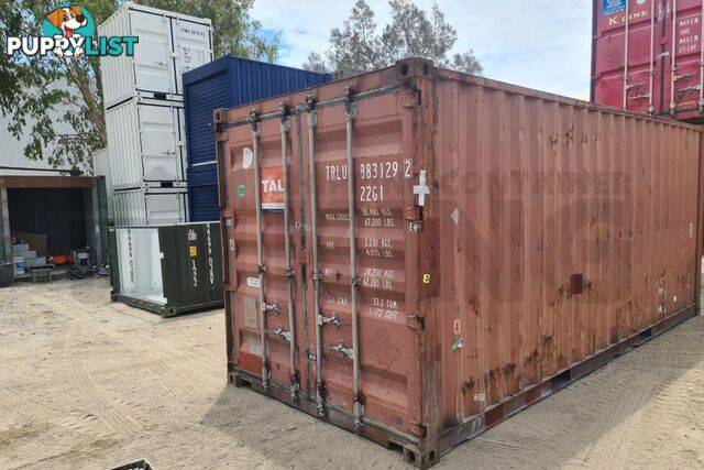 20' STANDARD HEIGHT SHIPPING CONTAINER - in Brisbane