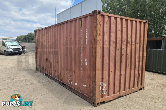 20' STANDARD HEIGHT SHIPPING CONTAINER - in Brisbane