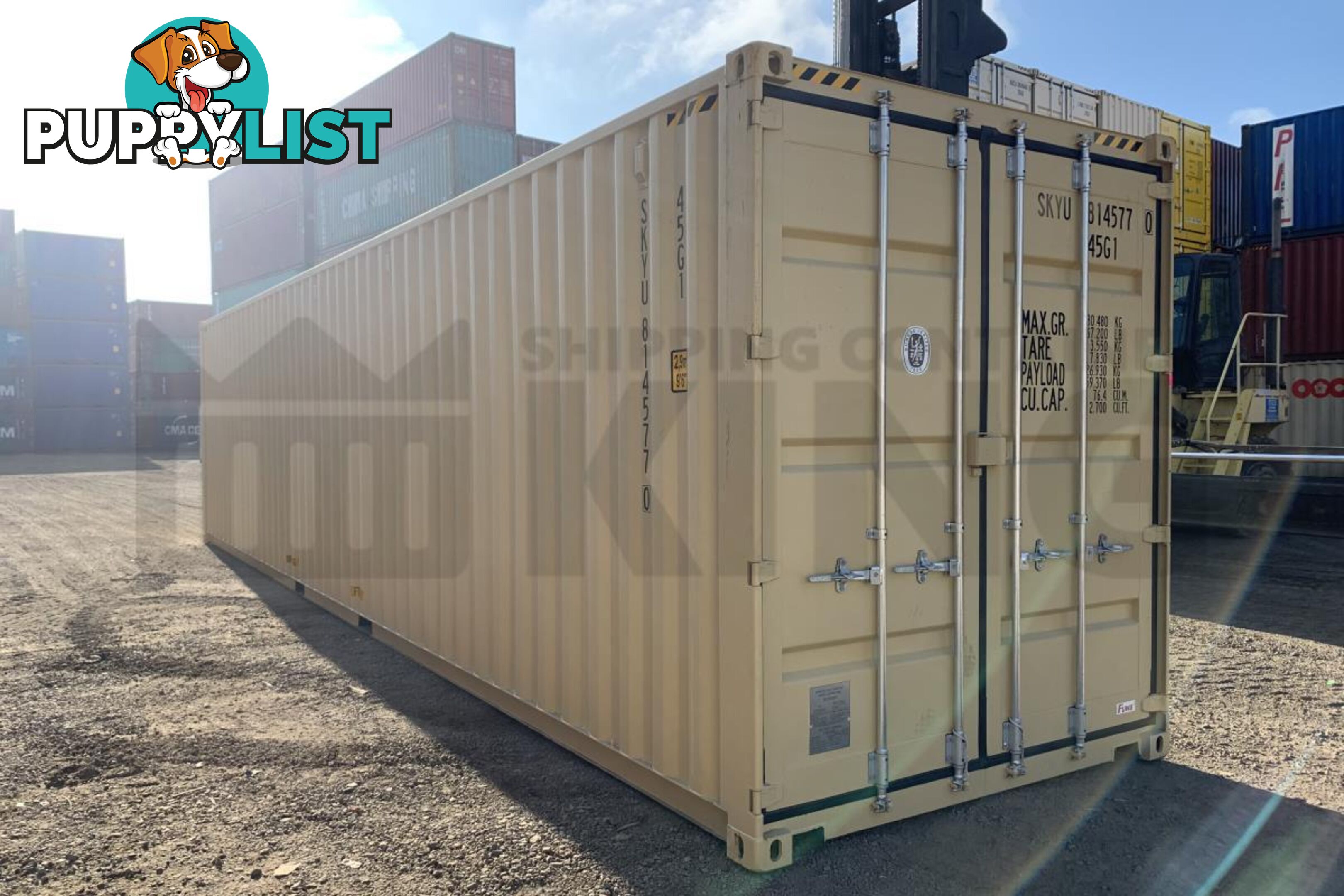 40' HIGH CUBE SHIPPING CONTAINER - in Alberton