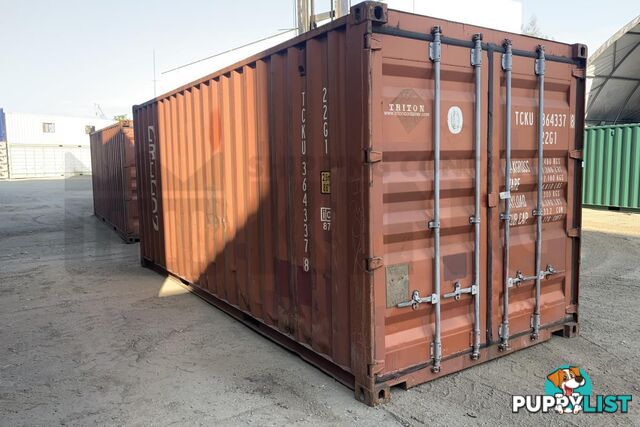 20' STANDARD HEIGHT SHIPPING CONTAINER - in Brisbane