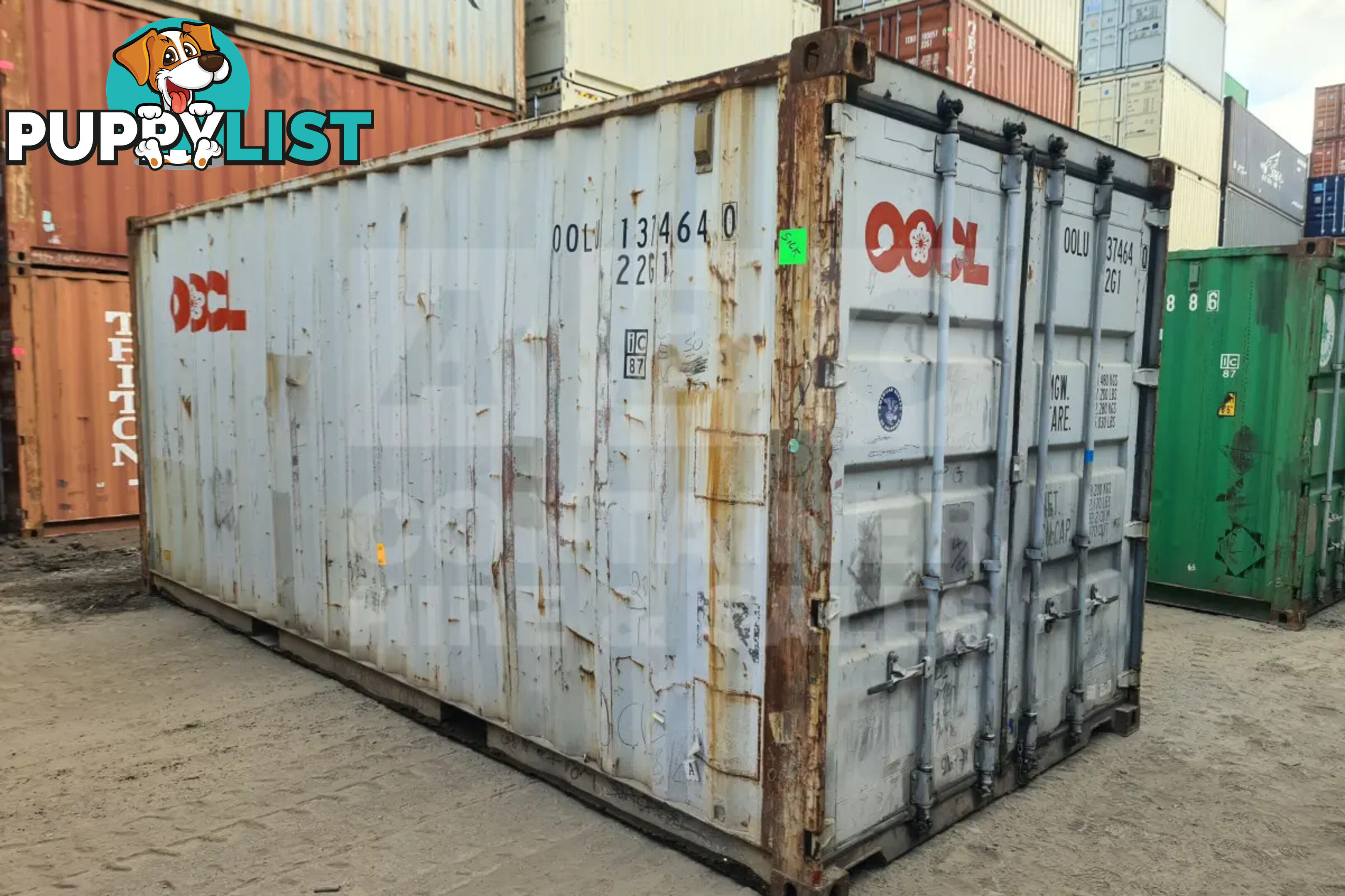 20' STANDARD HEIGHT SHIPPING CONTAINER