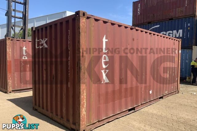 20' STANDARD HEIGHT SHIPPING CONTAINER - in Brisbane