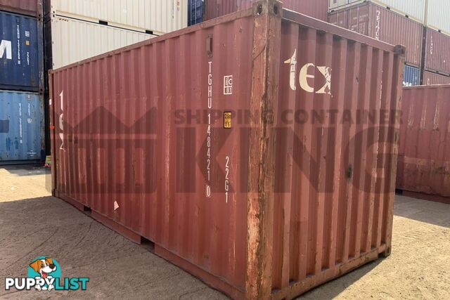 20' STANDARD HEIGHT SHIPPING CONTAINER - in Brisbane