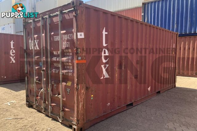 20' STANDARD HEIGHT SHIPPING CONTAINER - in Brisbane