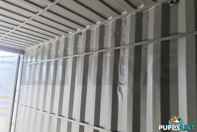 20' HIGH CUBE SHIPPING CONTAINER (WITH TIE RAILS) - in Brisbane