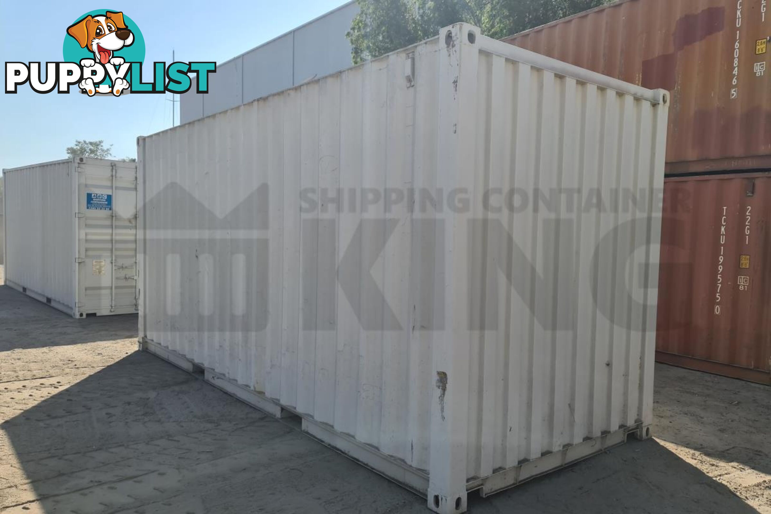 20' HIGH CUBE SHIPPING CONTAINER (WITH TIE RAILS) - in Brisbane