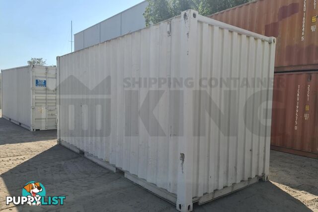 20' HIGH CUBE SHIPPING CONTAINER (WITH TIE RAILS) - in Brisbane