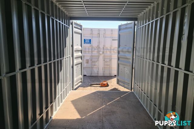 20' HIGH CUBE SHIPPING CONTAINER (WITH TIE RAILS) - in Brisbane