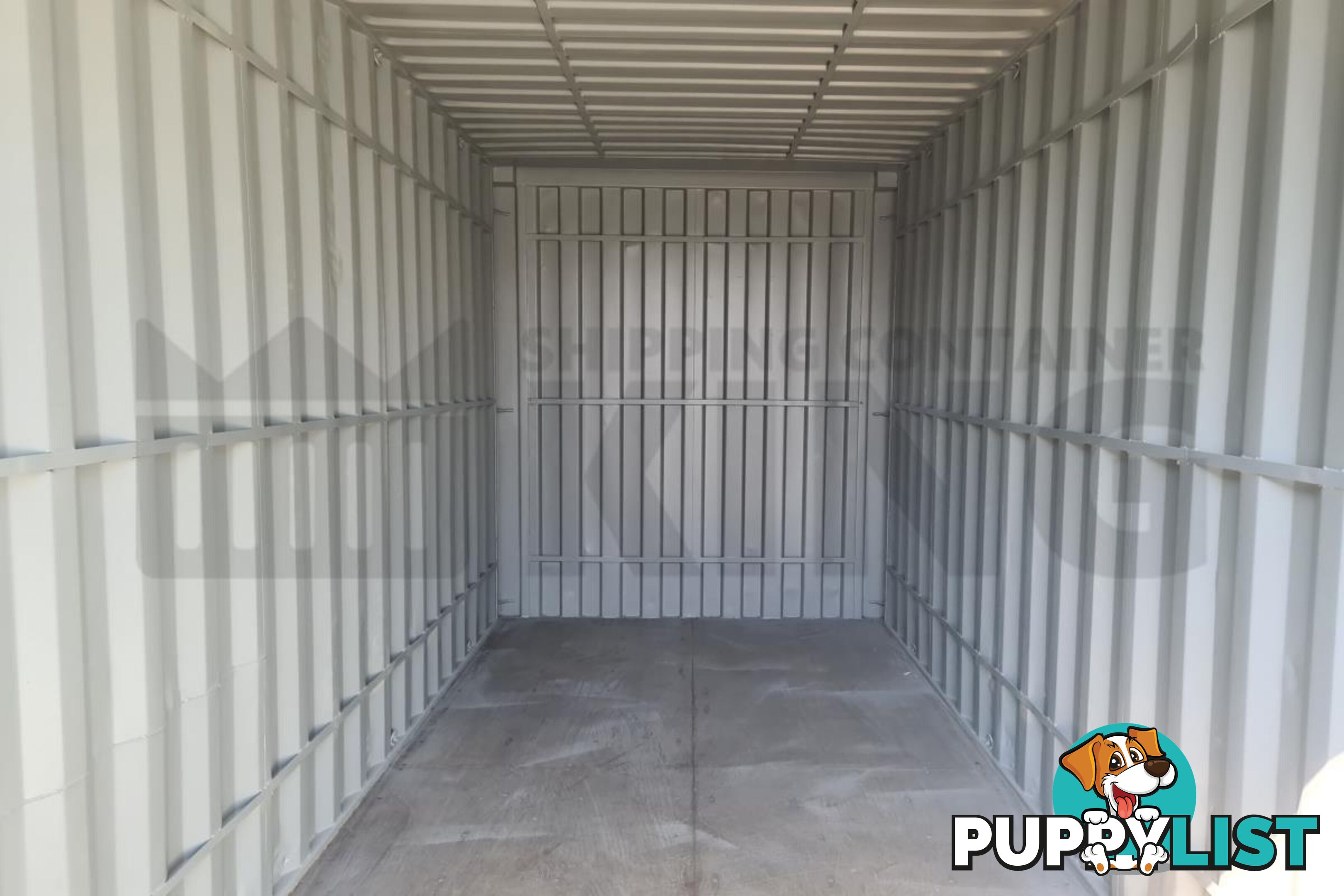 20' HIGH CUBE SHIPPING CONTAINER (WITH TIE RAILS) - in Brisbane