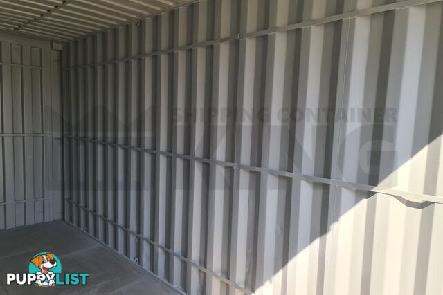 20' HIGH CUBE SHIPPING CONTAINER (WITH TIE RAILS) - in Brisbane