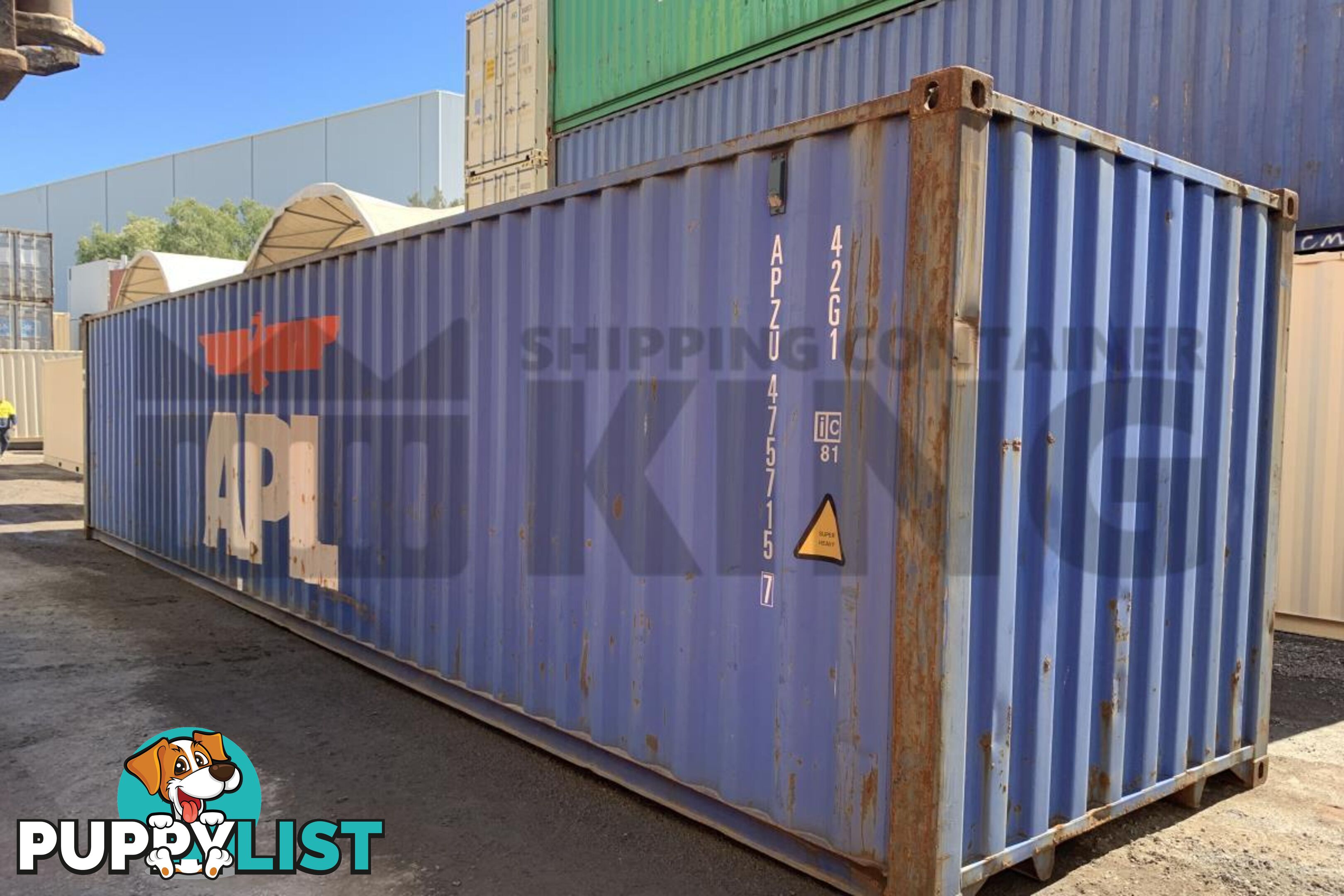 40' STANDARD HEIGHT SHIPPING CONTAINER