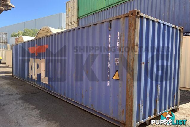 40' STANDARD HEIGHT SHIPPING CONTAINER