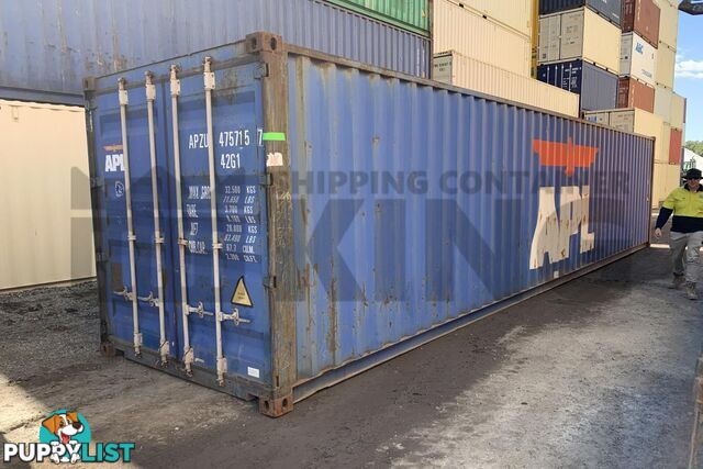 40' STANDARD HEIGHT SHIPPING CONTAINER