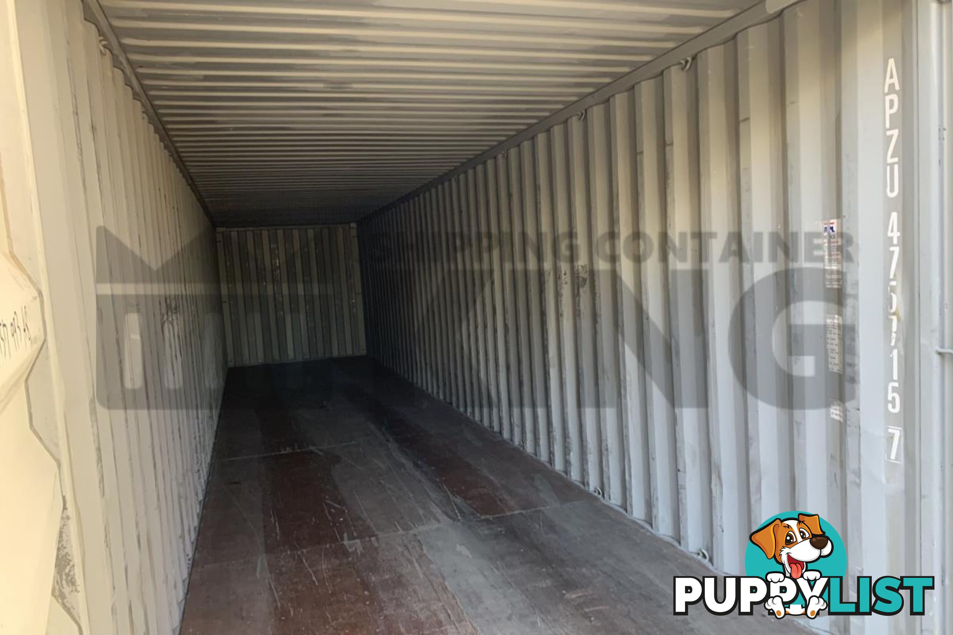 40' STANDARD HEIGHT SHIPPING CONTAINER
