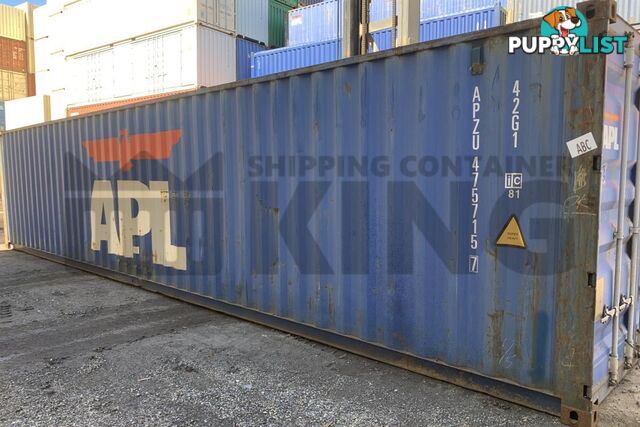 40' STANDARD HEIGHT SHIPPING CONTAINER