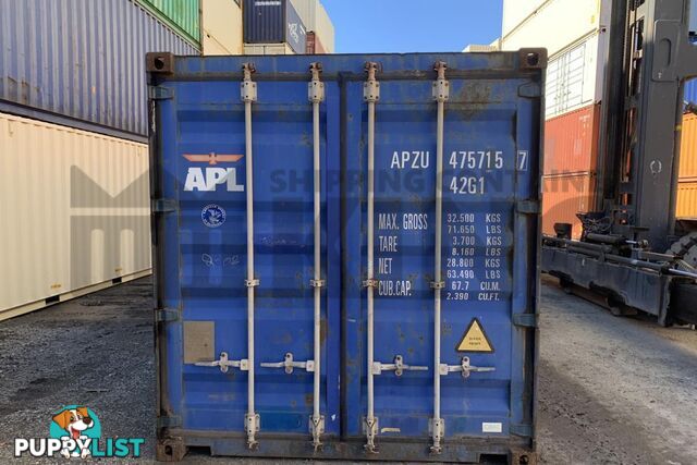 40' STANDARD HEIGHT SHIPPING CONTAINER