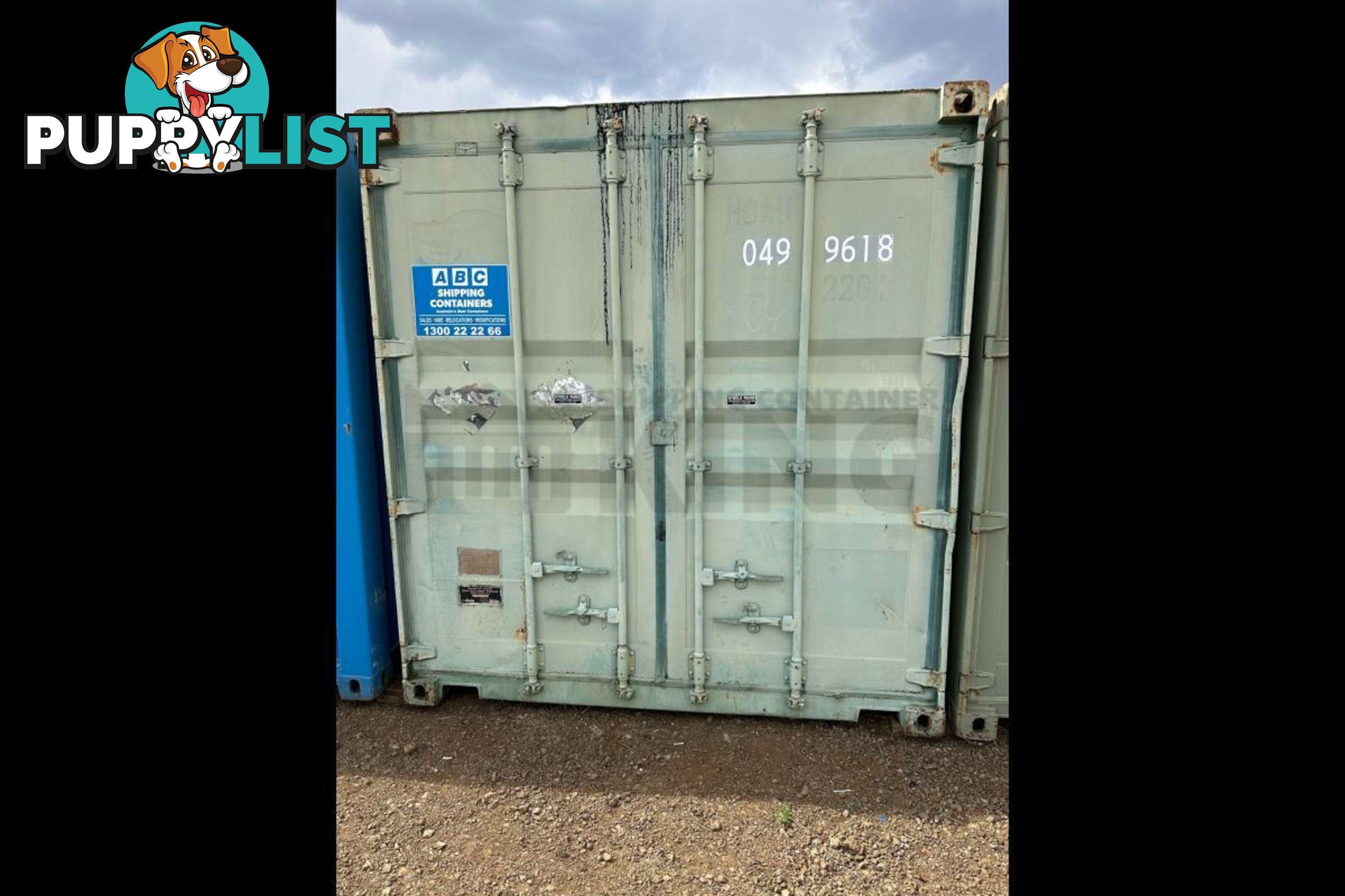 20' STANDARD HEIGHT SHIPPING CONTAINER - in Toowoomba