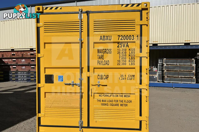 20' HIGH CUBE SIDE OPENING DANGEROUS GOODS SHIPPING CONTAINER