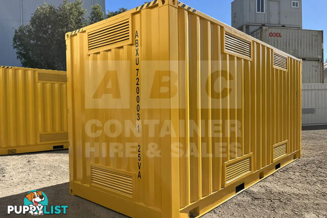 20' HIGH CUBE SIDE OPENING DANGEROUS GOODS SHIPPING CONTAINER