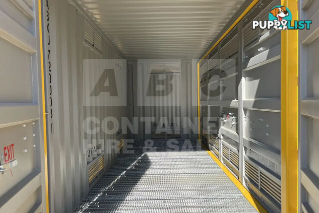 20' HIGH CUBE SIDE OPENING DANGEROUS GOODS SHIPPING CONTAINER