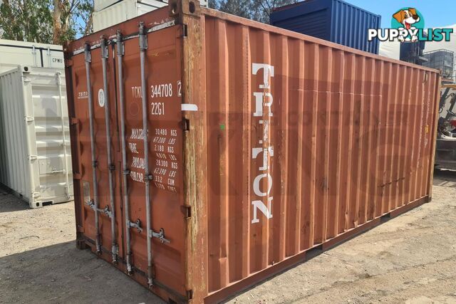 20' STANDARD HEIGHT SHIPPING CONTAINER - in Brisbane