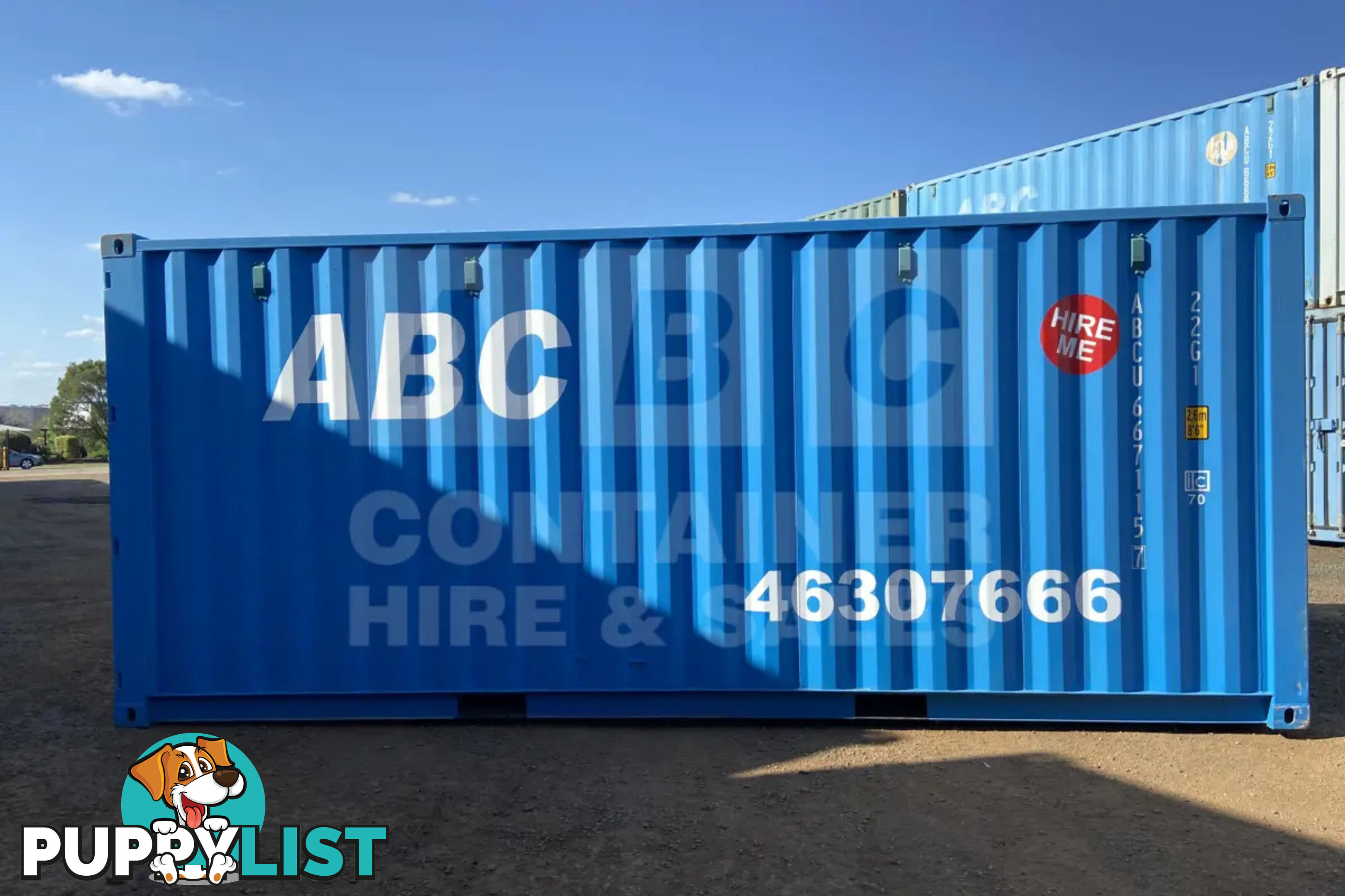 20' STANDARD HEIGHT SHIPPING CONTAINER - in Toowoomba