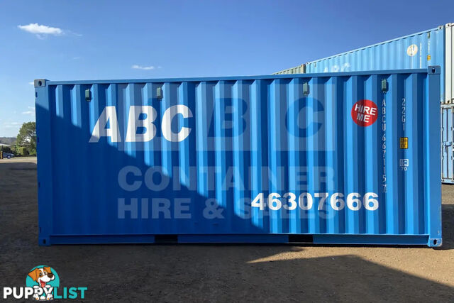 20' STANDARD HEIGHT SHIPPING CONTAINER - in Toowoomba