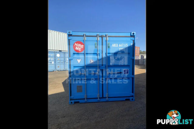 20' STANDARD HEIGHT SHIPPING CONTAINER - in Toowoomba
