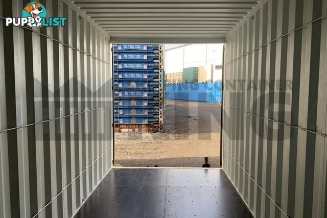 20' HIGH CUBE SHIPPING CONTAINER (WITH TIE RAILS)