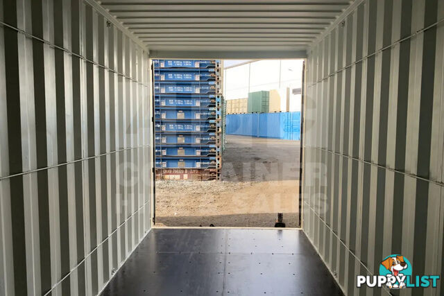 20' HIGH CUBE SHIPPING CONTAINER (WITH TIE RAILS)